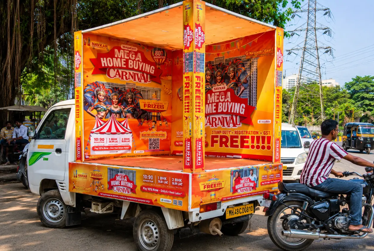 auto rickshaw advertising