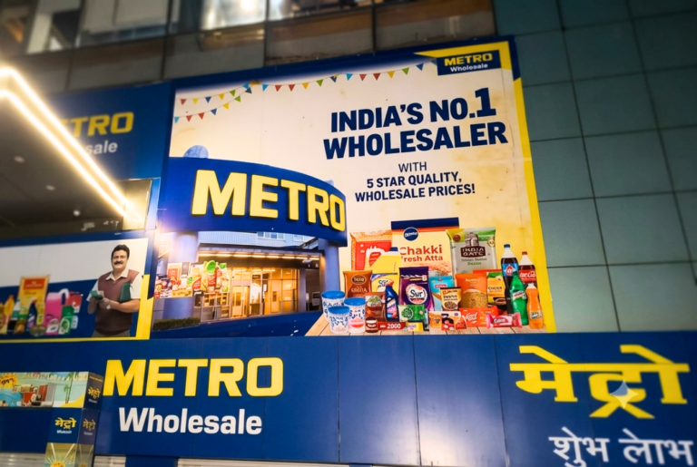 metro wholesale hoarding