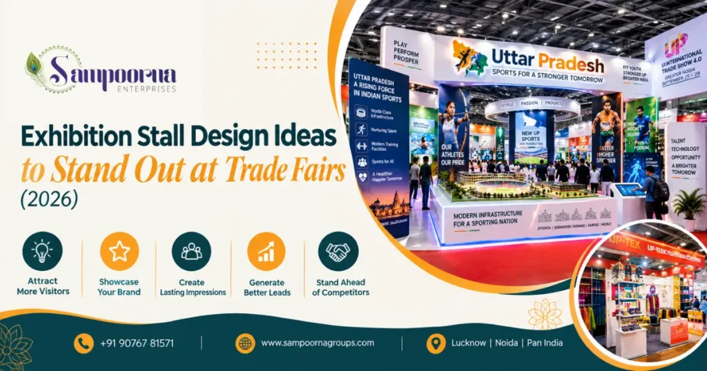 exhibition stall design ideas to stand out at trade fairs (2026)